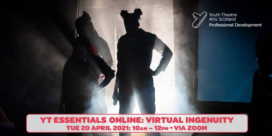 YTArtsScot's tweet photo. ๐ถThe future's... made of... virtual ingenuity! ๐ถ
In our next #YTEssentials session on Tue 20 Apr at 10am, @wonder_fools share some top tips for facilitating creatively online, developing performances, and safeguarding young people in a virtual space > https://t.co/fny8wKUIDW https://t.co/XHDesFP98s
