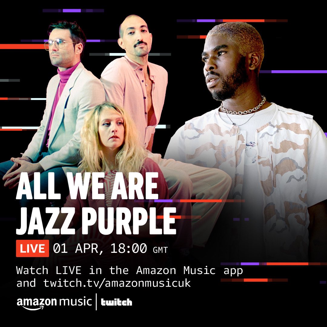 jazzpurple_'s tweet photo. Jazzy P back on the stage again 🔥
I am performing and answering questions live with @AmazonMusicUK and on #Twitch tomorrow! Tune in to the #AmazonMusicSessions in the Amazon Music app
TRUST ME you are not ready for this 🚨 https://t.co/4nF62mX5sw