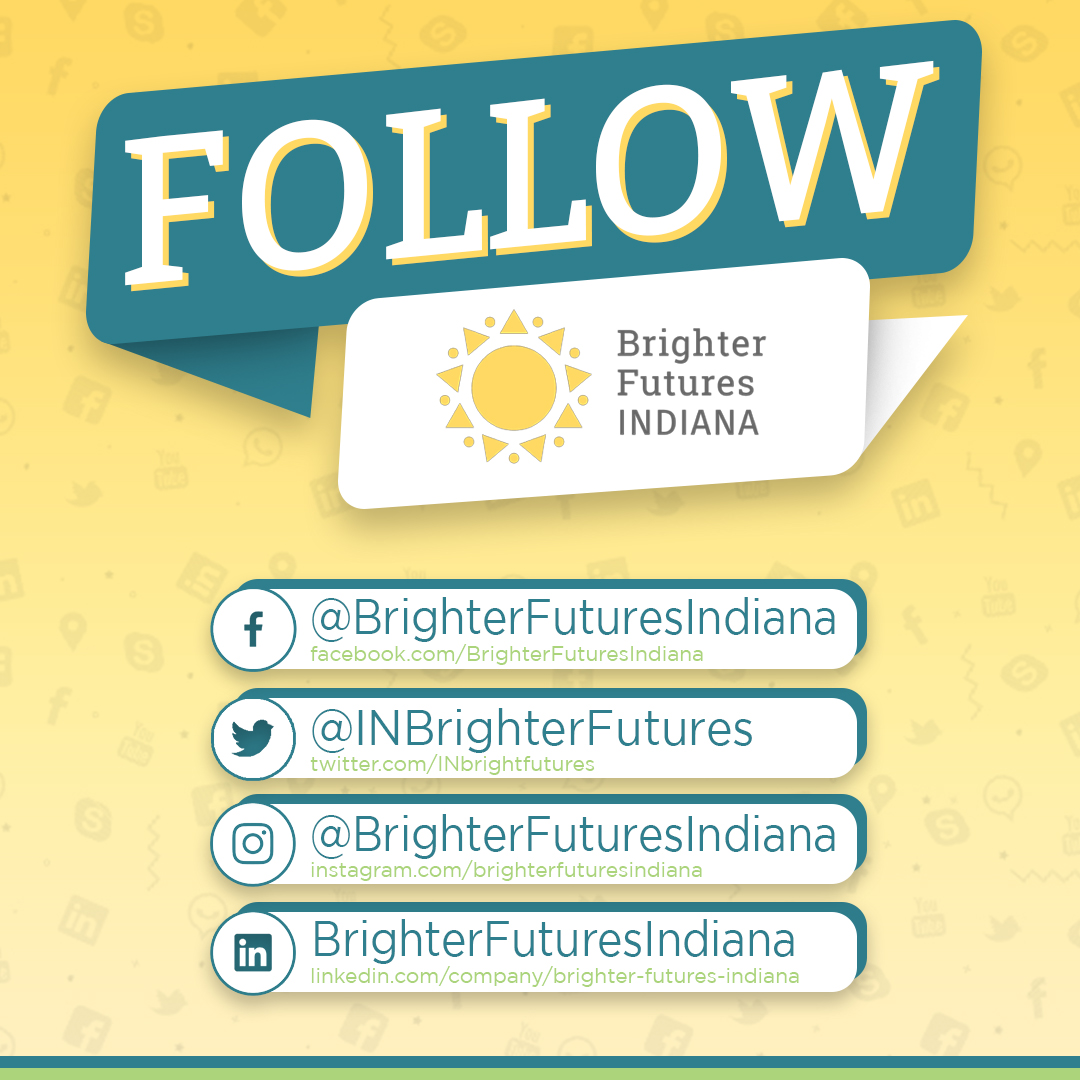 PartnersInEarly's tweet photo. This page will be merging with @INbrightfutures soon. Be sure to follow their social media accounts plus @EarlyLearningIN for all the latest news in early education. https://t.co/vtxDjqYNFs