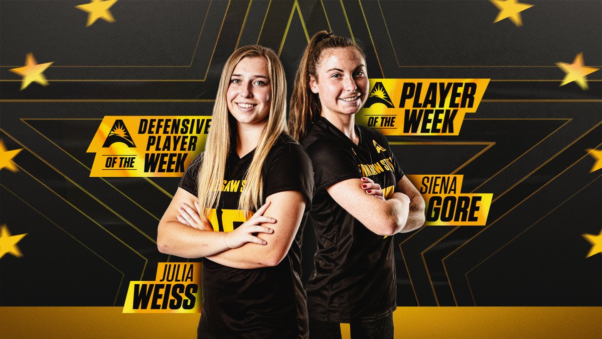KSUOwlsLAX's tweet photo. BEAST MODE! 😤 💪

Congratulations to Julia Weiss and Siena Gore on sweeping the ASUN weekly awards. 👊

📰 : https://t.co/3zPw042tEO

#ForAllOfUS | #OneKS https://t.co/H0cn07mZo9