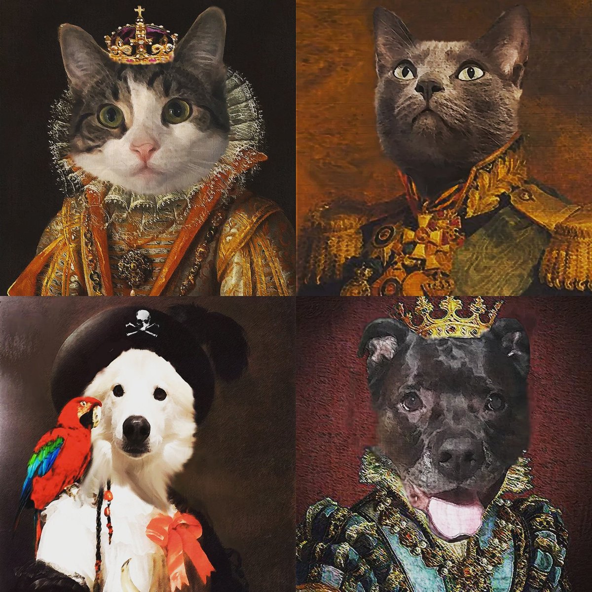 FatMikeArt1's tweet photo. Got some more pet portraits done .
.
.
.
.
.
#fatmikeart #indiedevelopers #indiegamedev #geekpunk #artist #alwaysworking #alwaysready #railwaycity #railwaycityproud #influener #catsofinstagram #catdad #cats #dogs #photoshop #regalpet #regalpetphoto #forhire https://t.co/waiMYnMIaa
