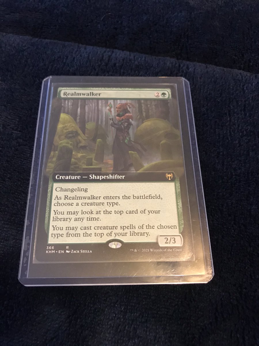 MTG_TCG1's tweet photo. I’m going to start posting cards I sell on @TCGplayer from now on!

Today I just mailed out Realmwalker for $2.99!

Check out the rest of my inventory here: https://t.co/ISiFJIIlYs

#MTG #Tradingcards #TCG #MTGbuysell #Kaldheim #MTGTSR https://t.co/mJu0hl15LA