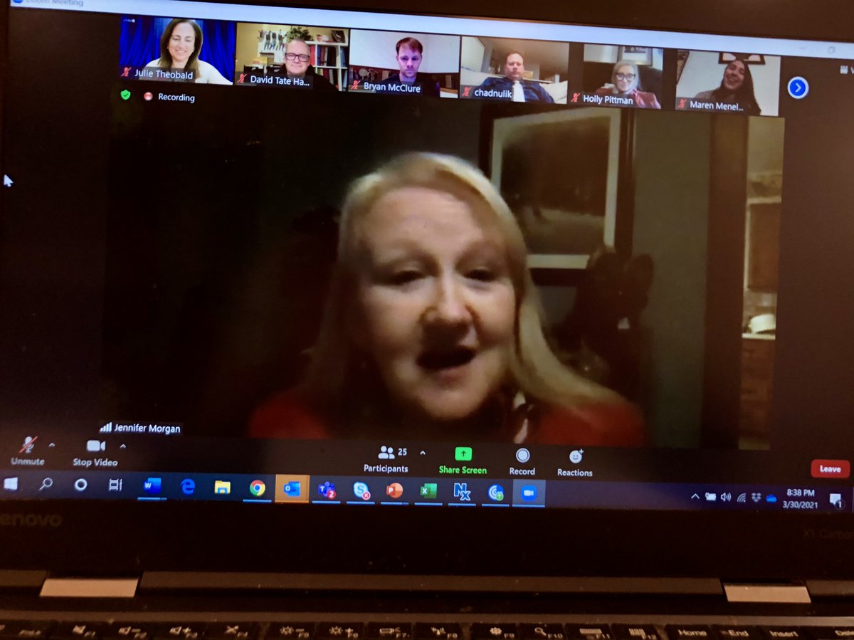 JulieCTheobald's tweet photo. Wonderful to be with @ksthespians to celebrate their accomplishments in #TheatreInOurSchools month! These students & teachers met with legislators and even received a video endorsement from @GovLauraKelly on the importance of the arts in a well-rounded education! #TIOS21 https://t.co/yW4xjr1yqo