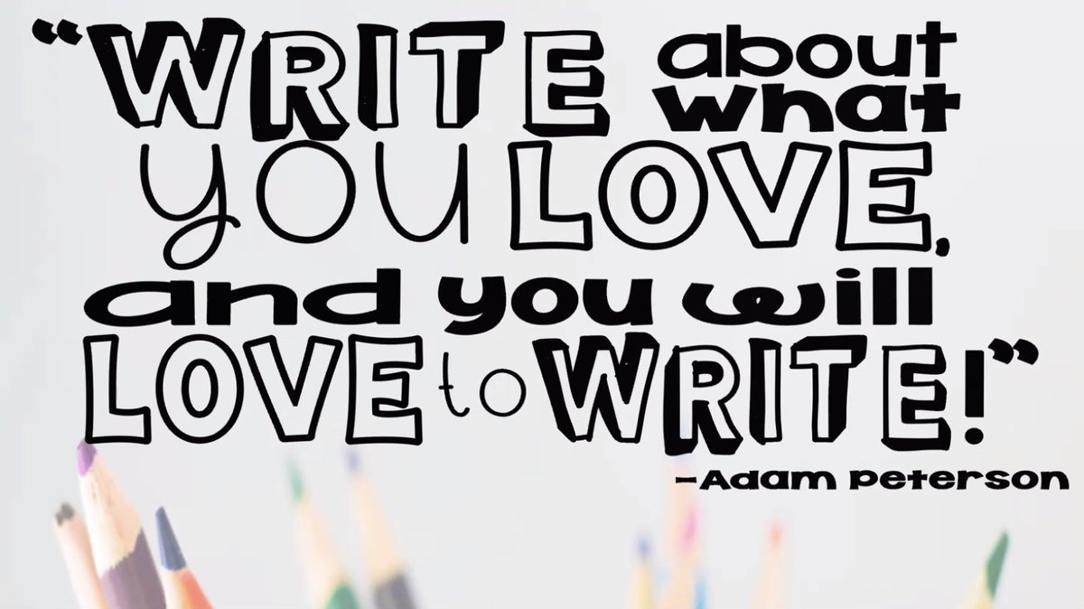 Great to see you (virtually of course) thanks for sharing your ideas...excited to share our stories and how our writers are growing! <a href="/teacherslearn2/">Adam</a> 📝