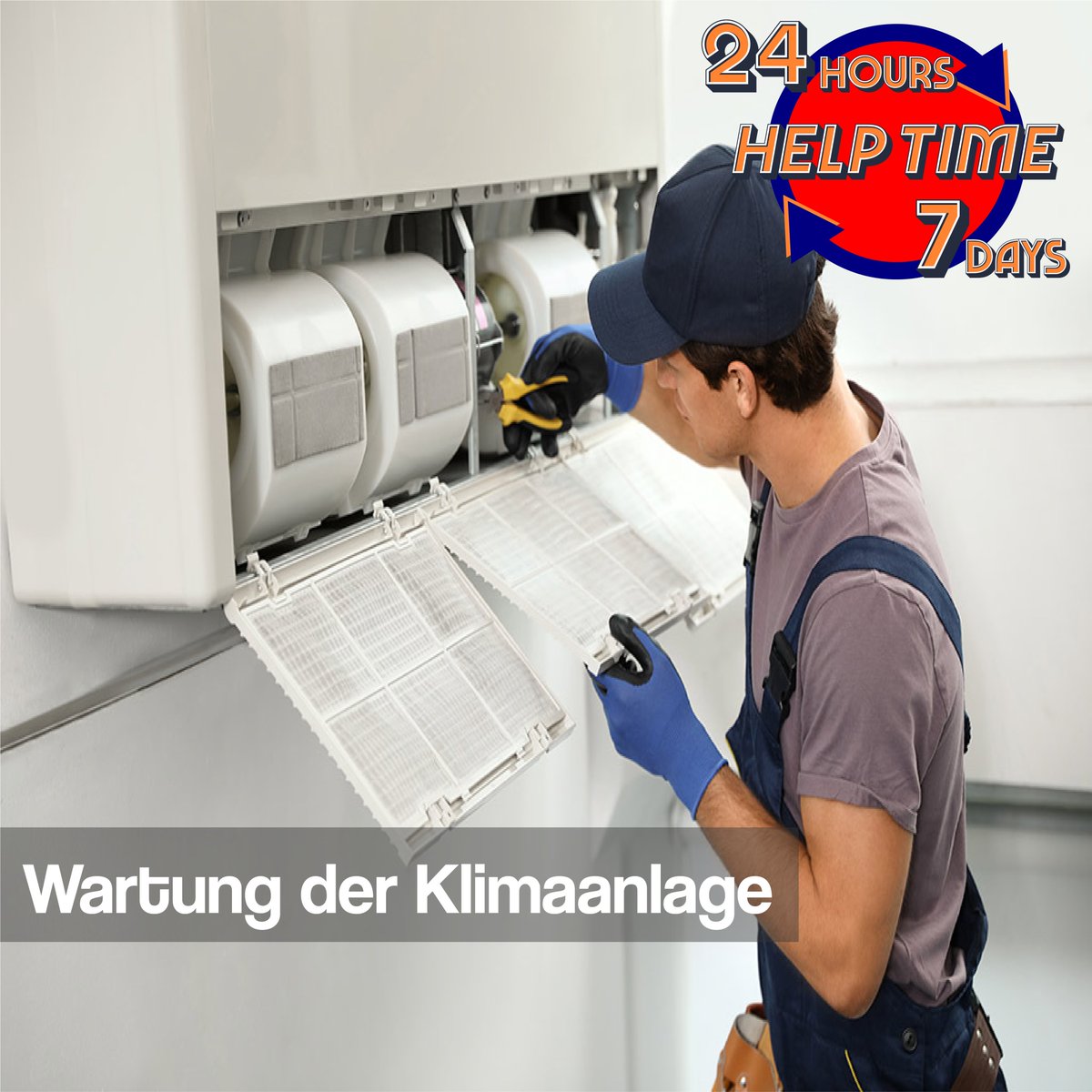 Help_Time_com's tweet photo. Dank unseres breiten Netzwerks von Partnern in der ganzen Schweiz und unserer
Unterstützung bei der Wartung am selben Tag stellen wir sicher, dass Sie Ihre Klimaanlagen
problemlos verwenden können.

#klimaanlage #services #247service #klimaanlagen #instalation #ersatzteile https://t.co/J2Gl6jHu6c