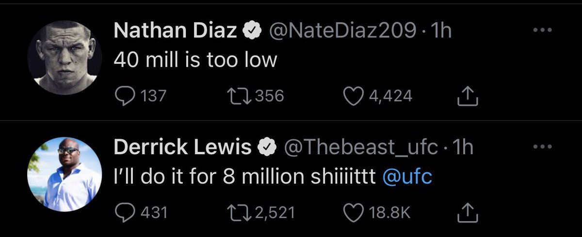 trae_traedawg41's tweet photo. @NateDiaz209 There are two types of fighters in the UFC ☠️ @ufc @Thebeast_ufc https://t.co/Gvi83xNL37
