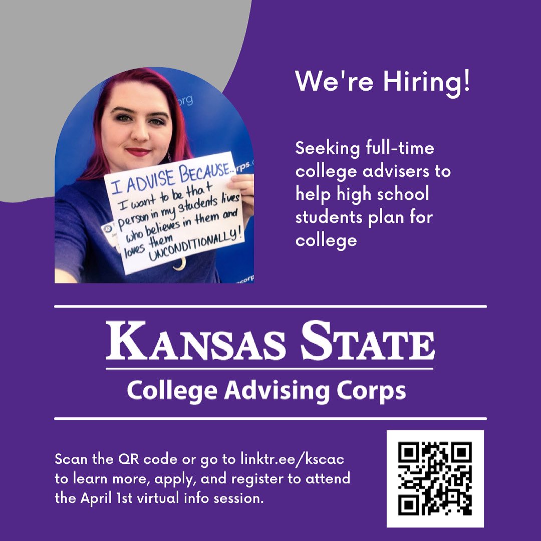 Kansas State College Advising Corps tweet media