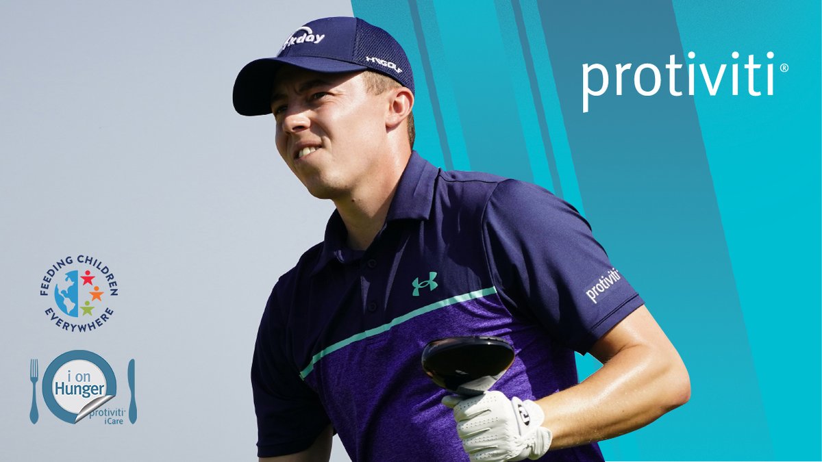 Protiviti's tweet photo. We are proud to announce Protiviti has teamed up with brand ambassadors @jenniferkupcho and @MattFitz94  for the Birdies for Meals campaign in collaboration with Feeding Children Everywhere. Click link below! #ionhunger #birdiesformeals #protivitigolf https://t.co/02yIRHJFqK https://t.co/eqkIApg7yY