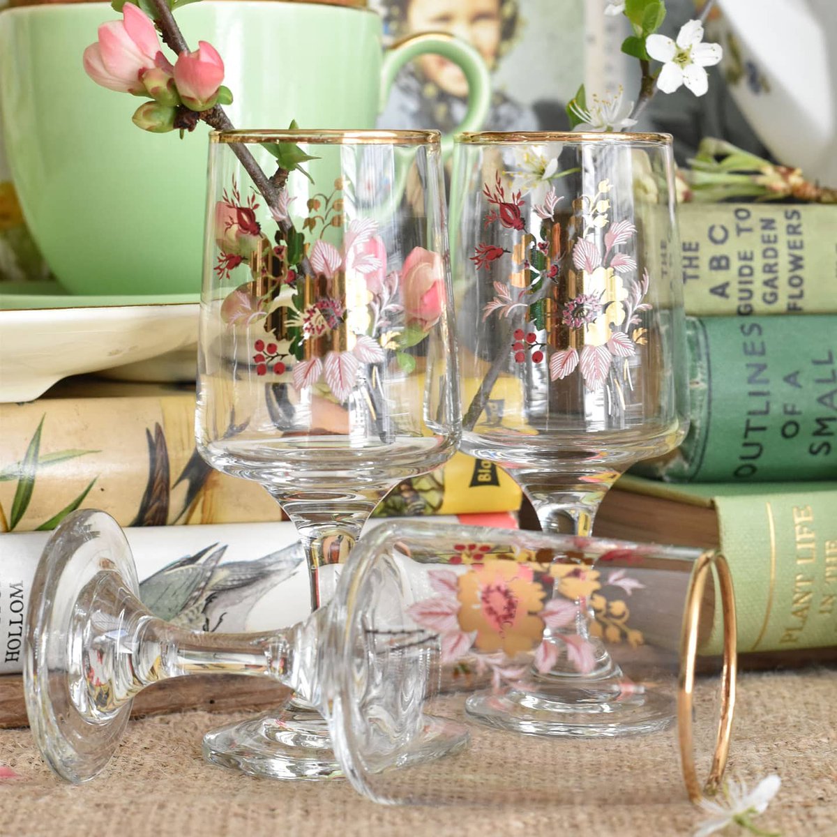 Here's a little snippet of some of the vintage treasures we've put together for our debut market with @stoneandsageshop. The Stone &amp; Sage Sunday Artisan &amp; Vintage Market will be taking place on Easter Sunday from 10am - I do hope you can join us! #vintagemarket #virtualvintage