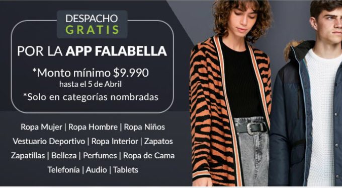 maditalicious's tweet photo. @FalabellaAyuda Aparte en su página web dice que tiene vigencia hasta el 5 de abril https://t.co/nlwfKeslz5