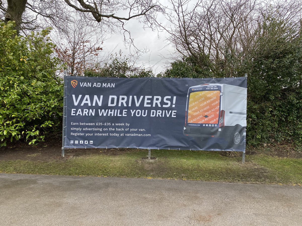 Moorviewrange's tweet photo. Vanadman are our new advertisers at Moor View Golf Centre. Check them out for marketing your business or earn while you drive.

Any information about advertising opportunities at Moor View Golf Centre email moorviewhire@outlook.com 
#advertise #Marketing #sheffield #business https://t.co/eOYWEIu8FC