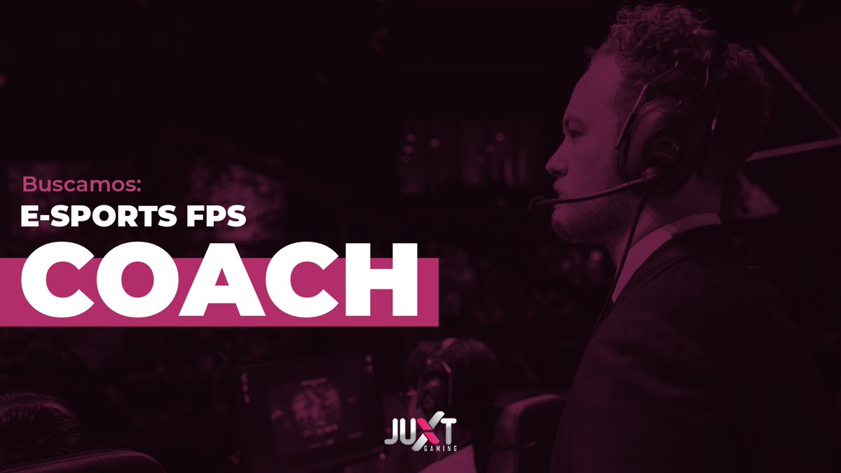 juxtgg's tweet photo. Estamos buscando COACH's especializados em jogos de FPS para integrar á equipe #JUXTTEAM! 🏆
Se você conhece o BRABO, marque o @ dele aqui nos comentários ou peça pra nos enviar um email com CV para 📧 contato@juxt.com.br
Novidades em breve 🔥
#GoJUXT #JUXTPLAY #JUXTGG https://t.co/UJqBgHAfD3