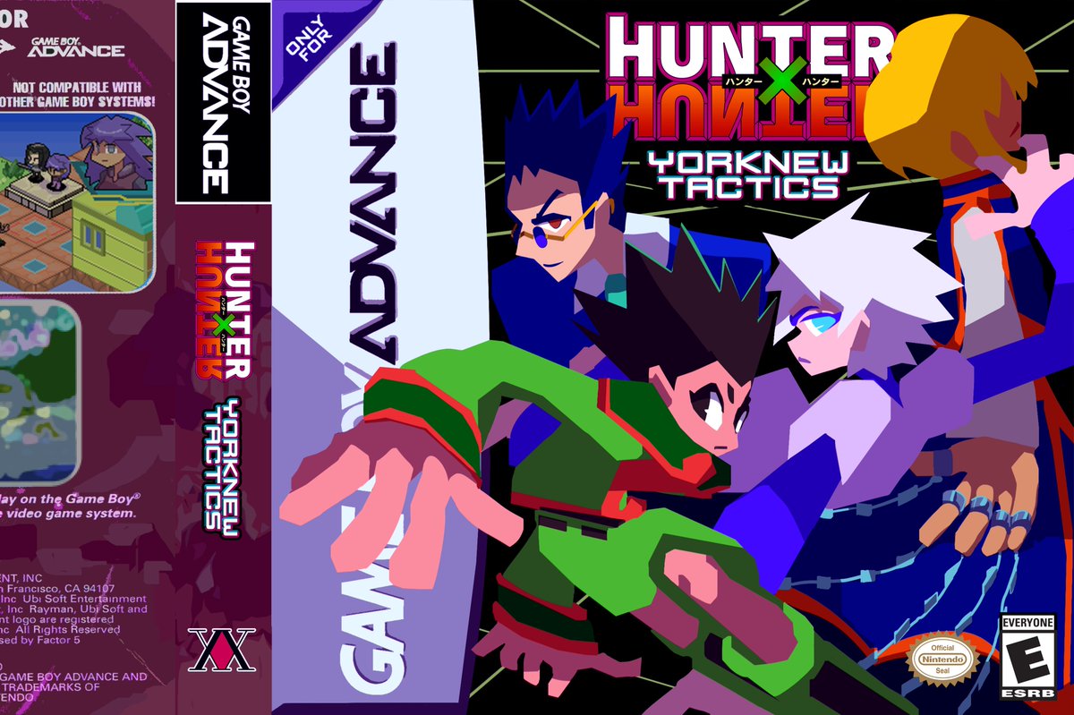 Klk here I bring you a mega collaboration with my brother diogo carepo.carepo an honor to make this collaboration, of my favorite anime. Here we simulate that if Hunter x Hunter were a strategic GBA video game. Love this  enjoy it!

#hunterxhunter 
#pixelart 