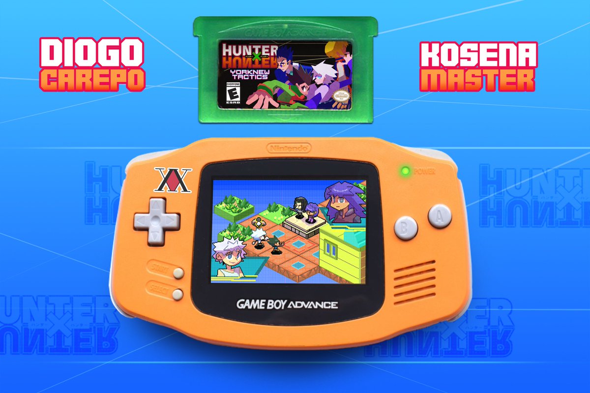 Klk here I bring you a mega collaboration with my brother diogo carepo.carepo an honor to make this collaboration, of my favorite anime. Here we simulate that if Hunter x Hunter were a strategic GBA video game. Love this enjoy it!
#hunterxhunter
#pixelart