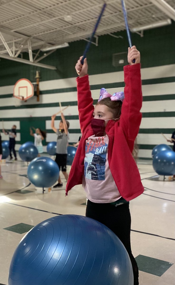 Thank you GEF for funding our grant for Drumfit! We are rockstars!