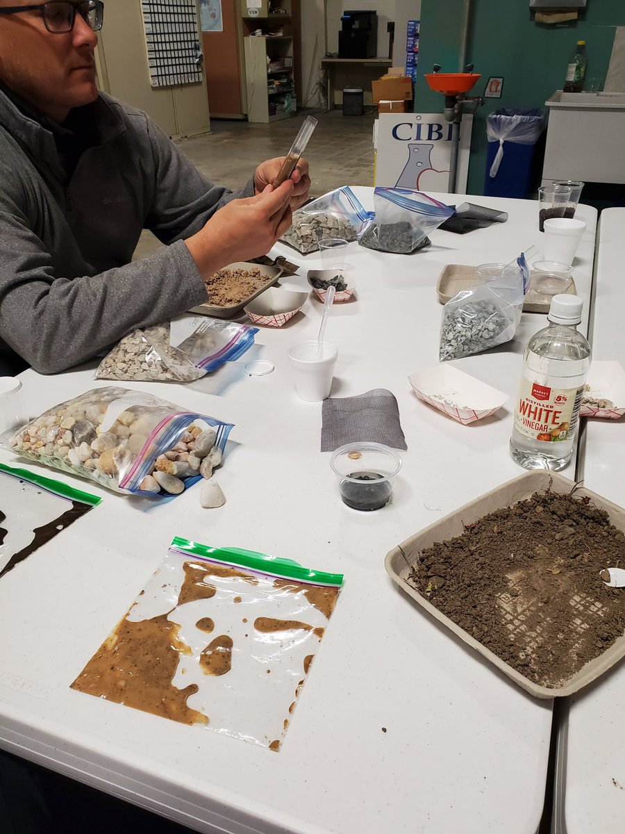 CIBLEARNING's tweet photo. Working hard to make soil lessons that are engaging, hands-on, and FUN! #ciblscience #handsonlearning https://t.co/2Hw6j79E0G