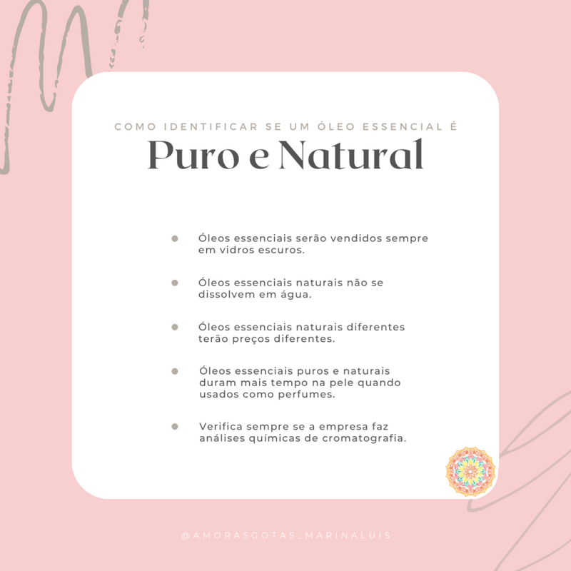 amorasgotas's tweet photo. Queres saber como podes identificar se um óleo essencial é puro e natural?
Conhecias estas dicas? Se achaste esta informação útil guarda este post para relembrares mais tarde.

#dicas #aromaterapia #oleosessenciais #amorasgotas #oleospuros #natural #consultoradobemestar https://t.co/uQMKYFMOBm