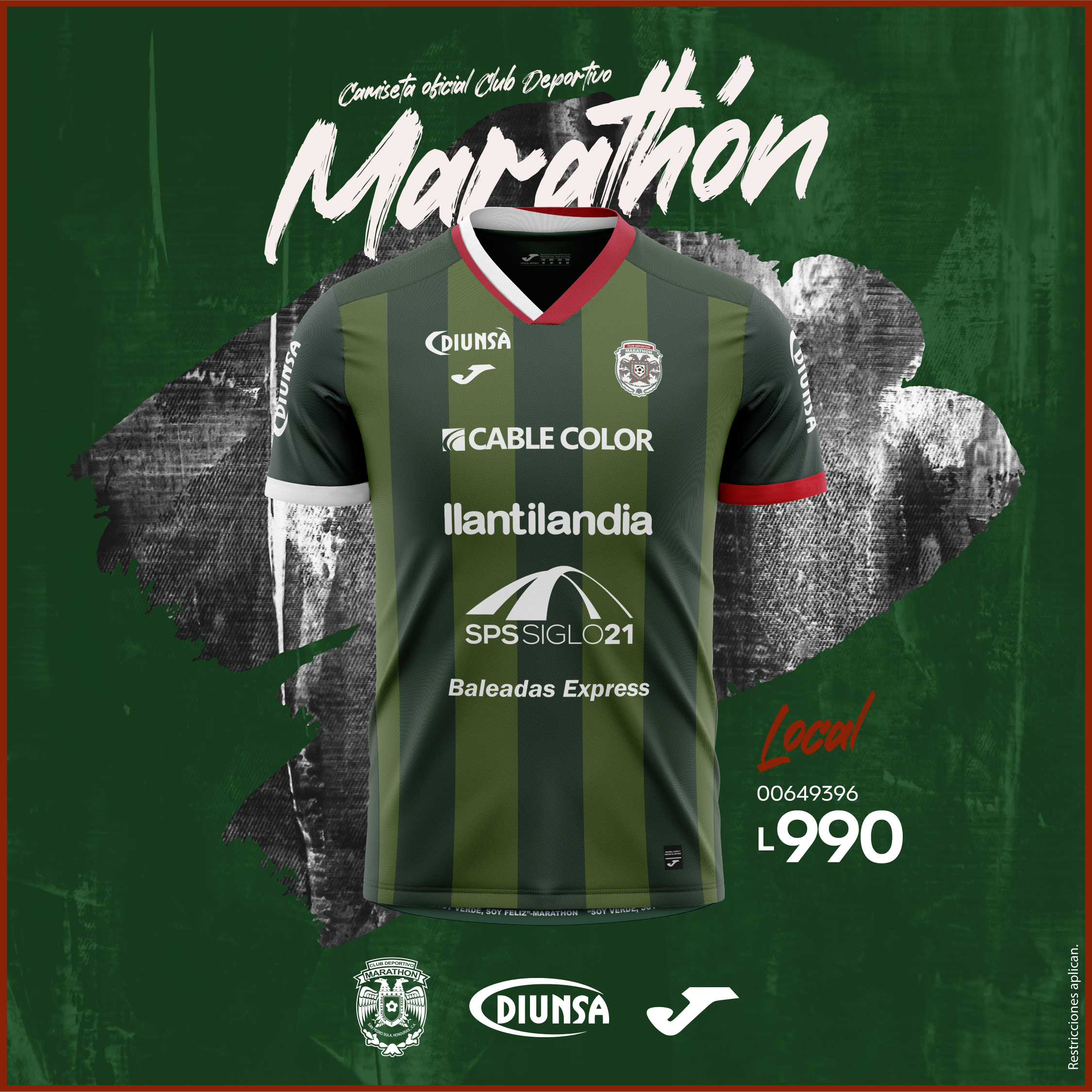Camiseta del marathon de honduras sale