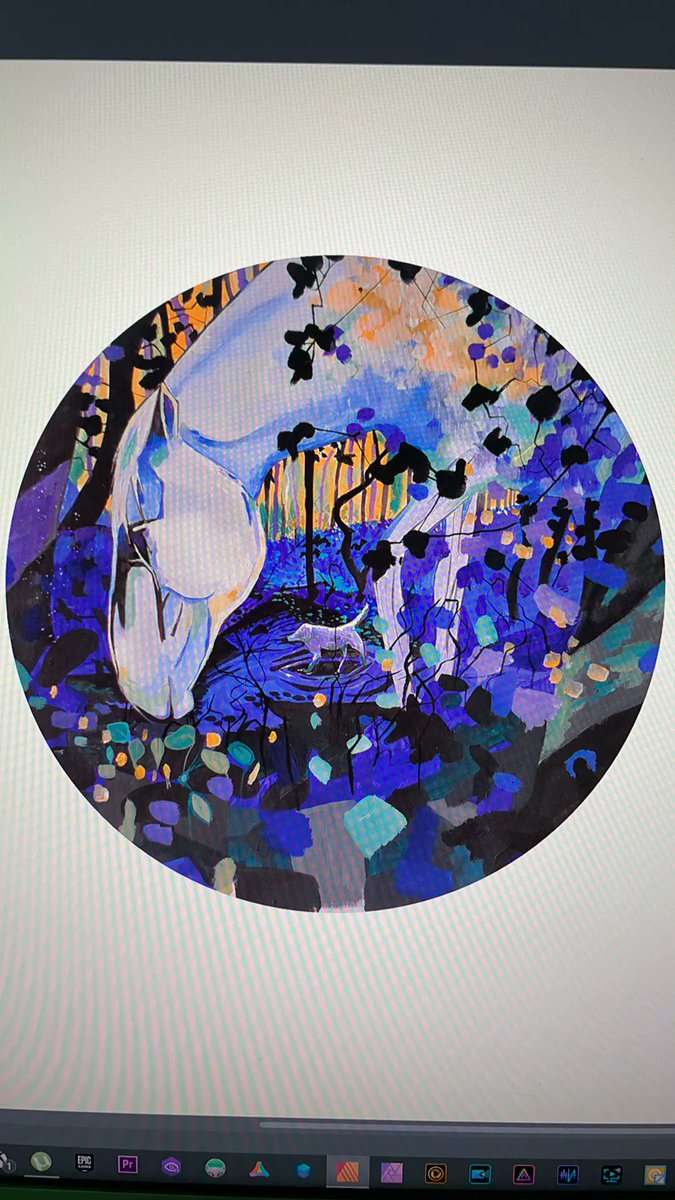 Working away on some new ways through. Found your way through to waythroughart.com? #ArtistOnTwitter #artist #KeepGoing