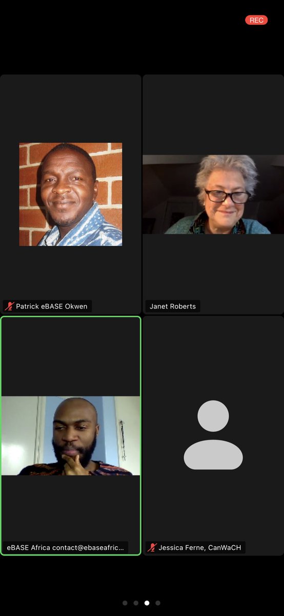 okwen's tweet photo. @tangangandrew from @ebase_africa highlights keypoints in evaluatin a pilot project on #menstruation in #Cameroon 🇨🇲 to an international panel thanks to funding from @EducEndowFoundn + collabo w @unwomenafrica. @gchallenges @bornfyne @CanWaCH @uOttawa @RamatuAbdu1 @Equityeffects https://t.co/yovWfRJyvr