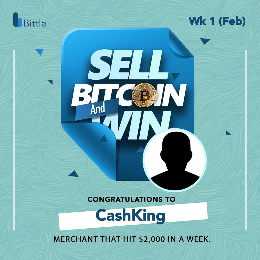 Bittleofficial's tweet photo. Congratulations to our winners of sell and win prom.
Congratulations to have reached $2000 in a week.
#sellandwin #5 of april #chioma #bittlemoney #dailymoney https://t.co/CISHViu1qd