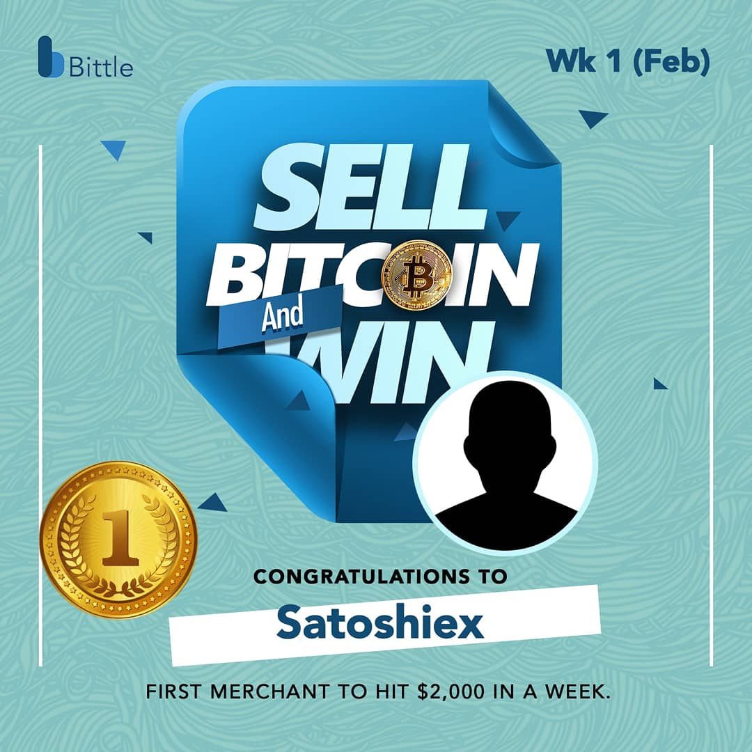 Bittleofficial's tweet photo. Congratulations to our winners of sell and win prom.
Congratulations to have reached $2000 in a week.
#sellandwin #5 of april #chioma #bittlemoney #dailymoney https://t.co/CISHViu1qd