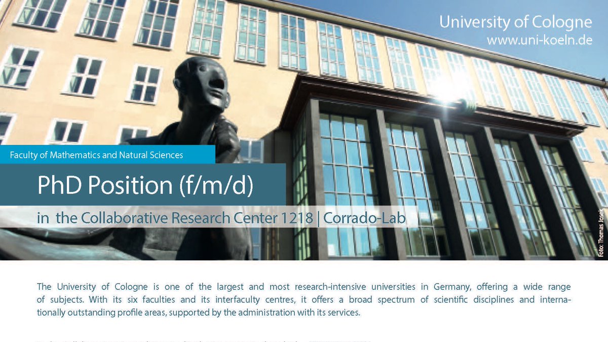 MauroCorradoBio's tweet photo. 🚨We are hiring! PhD position available!🚨
Are you interested in #immunometabolism and passionate about #mitochondria in #Tcells? Apply here to join our lab @CECAD_ @UniCologne @CRC_1218 to study #cardiolipin metabolism in immunity, inflammation and ageing https://t.co/GKQhJspYex https://t.co/1jqCYBCmhx
