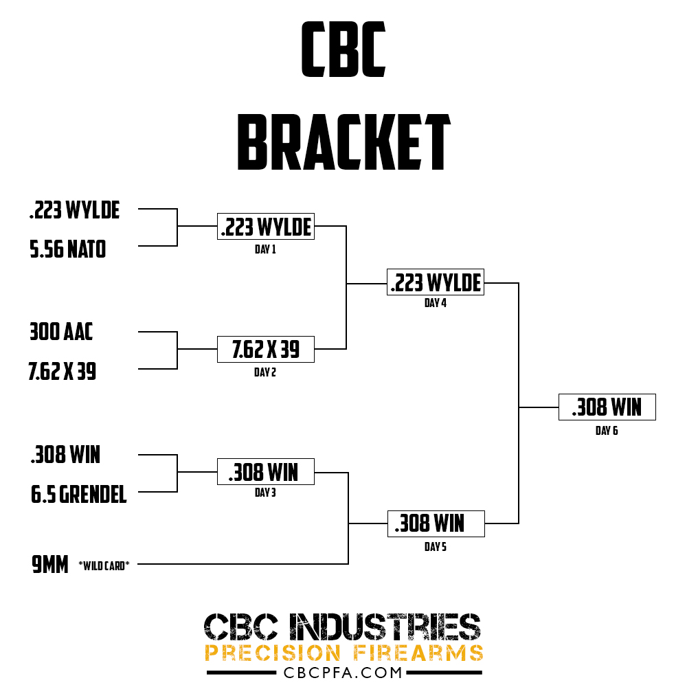 CBCIndustries's tweet photo. Final RESULTS!! The 308 WIN edged out the 223 WYLDE to become champion of the CBC bracket!  At 88 votes to 60, it looks like the 308 is our winner! 
#custombuilt #builtintheusa #builtinamerica #america #usa #pewpew #freedommachines #cbc #cbcindustries #cbcpfa #ar #arkit #arbuild https://t.co/i1NM5HiGlw