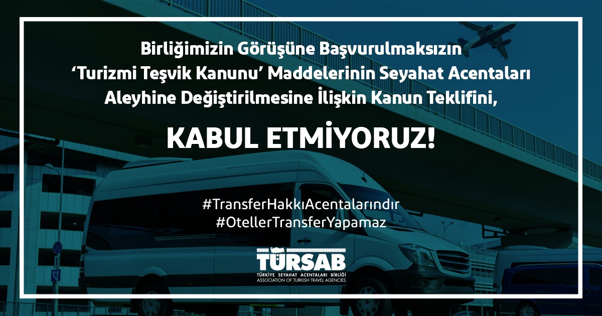 aydinbtk's tweet photo. Birliğimizin görüşüne başvurulmaksızın "Turizmi Teşvik Kanunu" maddelerinin seyahat acentaları aleyhine değiştirilmesine İlişkin kanun teklifini kabul etmiyoruz!

#TransferHakkıAcentalarındır
#OtellerTransferYapamaz https://t.co/pSUyyOgxxT https://t.co/qugp3F98O6