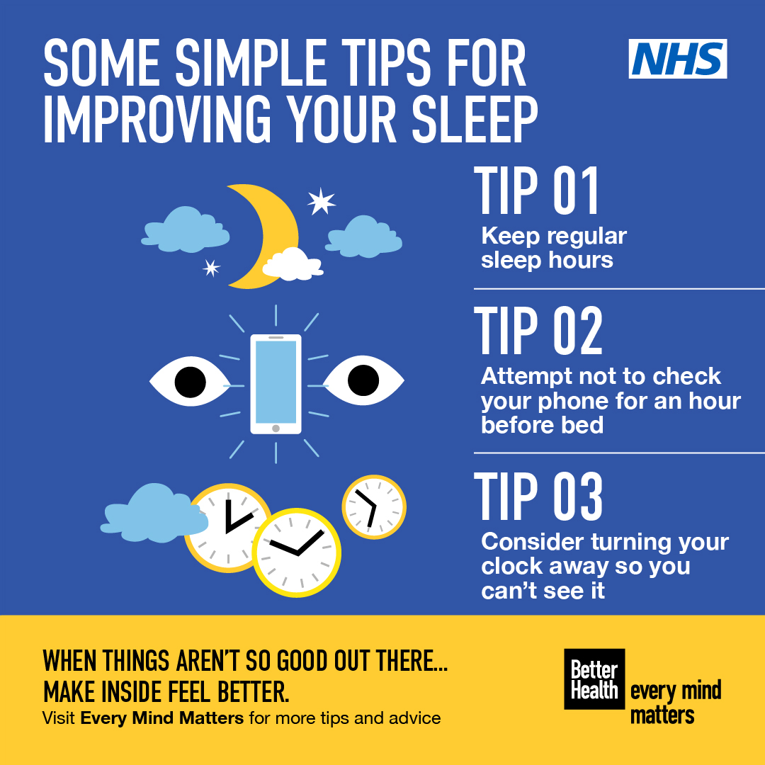 Dealing with stress, feeling low, worrying too much or not sleeping as well? 😴😞

There are simple steps you can take to feel better 🙂

Complete the Mind Plan quiz to get your personalised and easy to follow NHS action plan ➡️ nhs.uk/oneyou/every-m… #EveryMindMatters