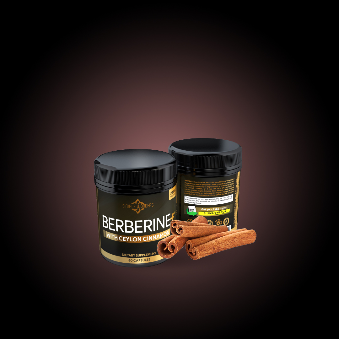SimpleWonders_'s tweet photo. Don’t let another day get away without hopping on board the Berberine train. Our extra strength Berberine Plus formula combines the powers of Berberine HCL and Ceylon Cinnamon to maximize your health and wellness goals. https://t.co/s8OIdRMZRz