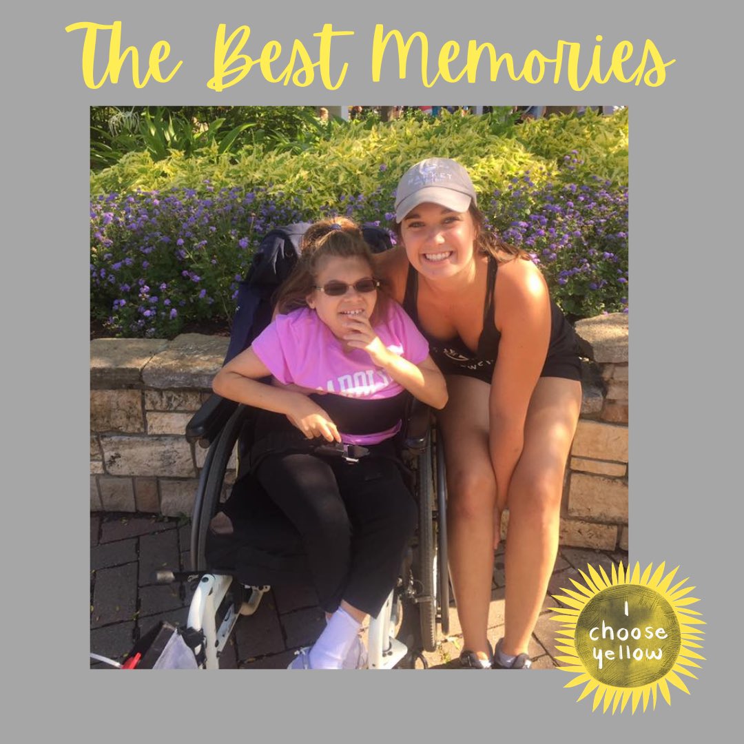 IChooseYellow's tweet photo. Today marks 3 years since my friend Em went to heaven. I am asking friends and family to do something kind for a stranger today in honor of Emily Marie Casey. #ichooseyellow #yay #yaykindofday https://t.co/7zXIkXCp33