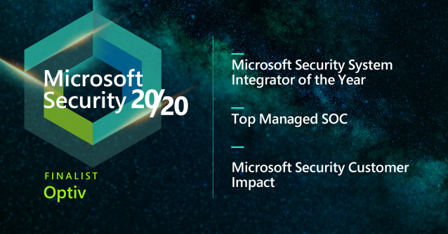 ANestorDC's tweet photo. .@Optiv is proud to be recognized by @Microsoft in the second annual #MSFTSecurity2020 awards for Microsoft Security System Integrator of the Year, Top Managed #SOC and Microsoft Security Customer Impact. #OptivNews https://t.co/LmJBp6GkOL https://t.co/TeWlWB8iru