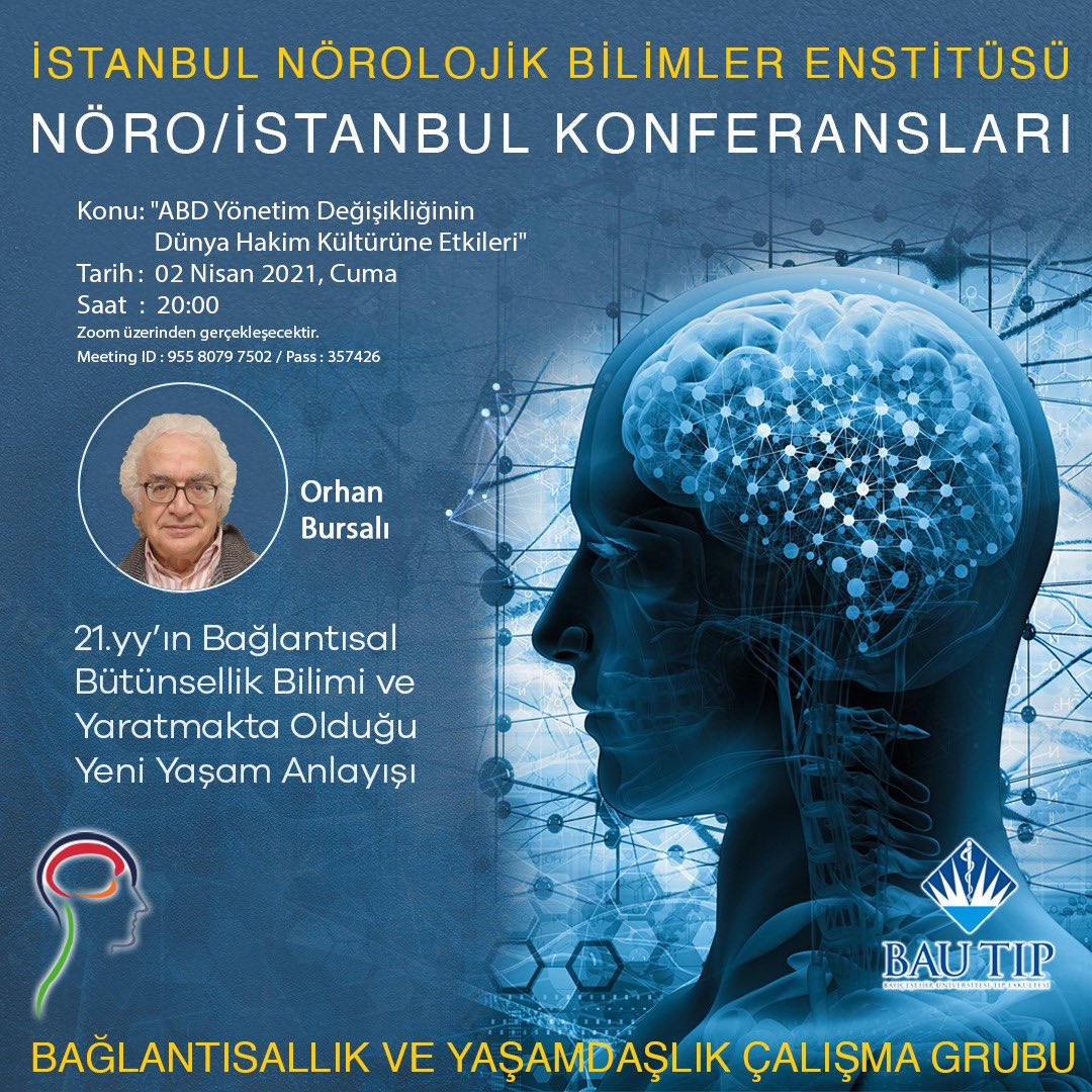 turkerkilic's tweet photo. 2 Nisan Cuma Saat 20

🌎ABD Yönetim Değişikliğinin Dünya Hakim Kültürüne Etkileri

🌎Konuşmacı: Orhan Bursalı https://t.co/v82pCGv0Oi