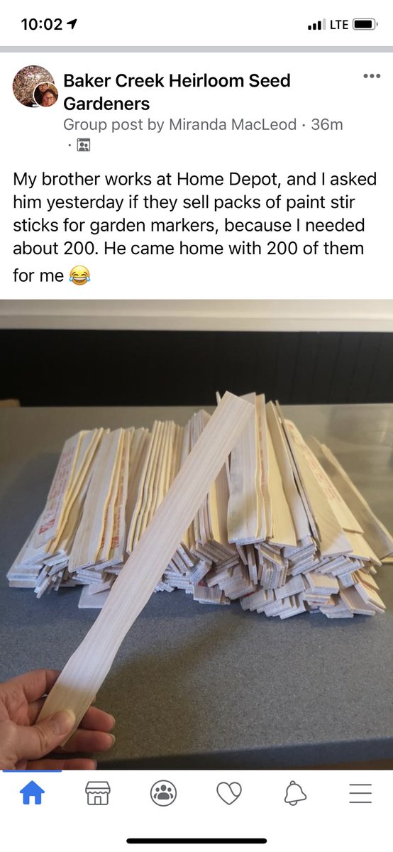 ClassE_Ladies's tweet photo. When someone doesn’t realize their brother is a thief and they post it on Facebook. I realize @HomeDepot gives away paint stirrers, but employees aren’t supposed to take 100s of them home. https://t.co/OllFrHjYIb