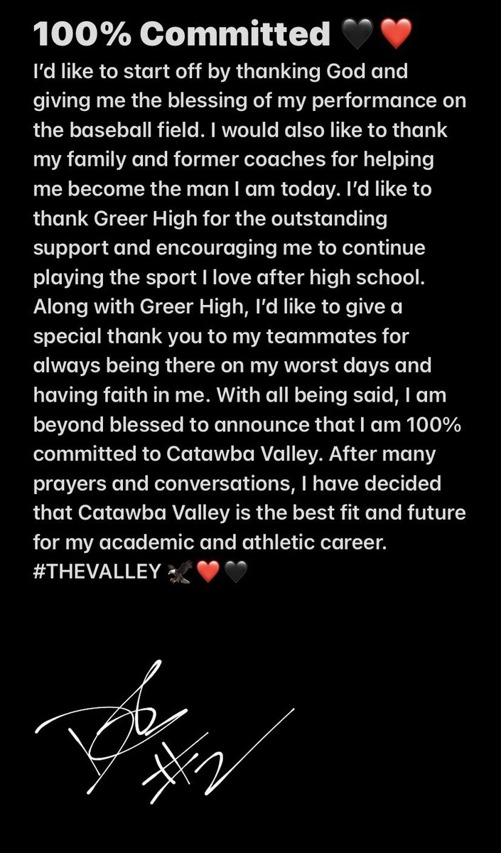 Darius_Griffin0's tweet photo. Buc’em! @CVCCBaseball https://t.co/h8ORJ0mhrz