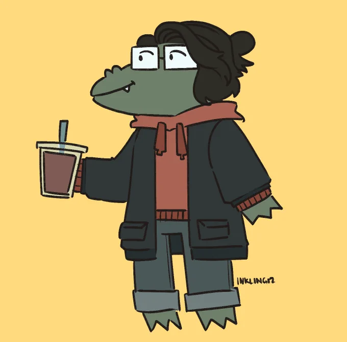 #TransDayOfVisibility hi I'm Claire and I'm a nonbinary art student working towards a character design degree! 
