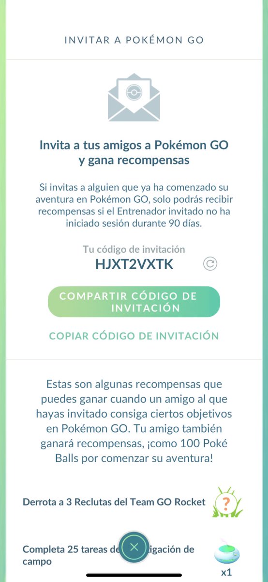 Darkuchihaaa's tweet photo. @PokemonGoAppCHL si alguien puede ocupar mi código se lo agradezco muchísimo https://t.co/NssbKN1yDn