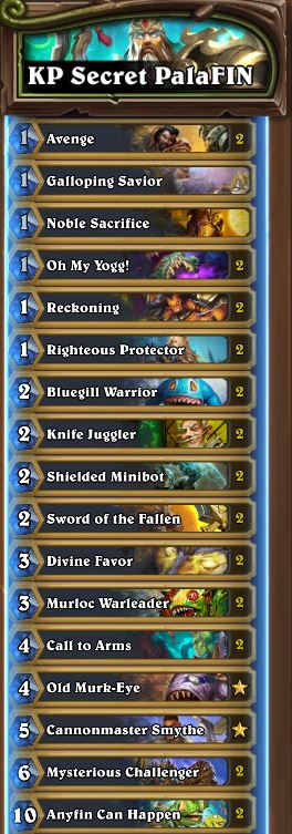 KremePuffHS's tweet photo. My favorite deck so far in the expansion🤫🤫🤫🤫🤫🐟🐟🐟🐟🐟 https://t.co/Lqcxy7tAkY