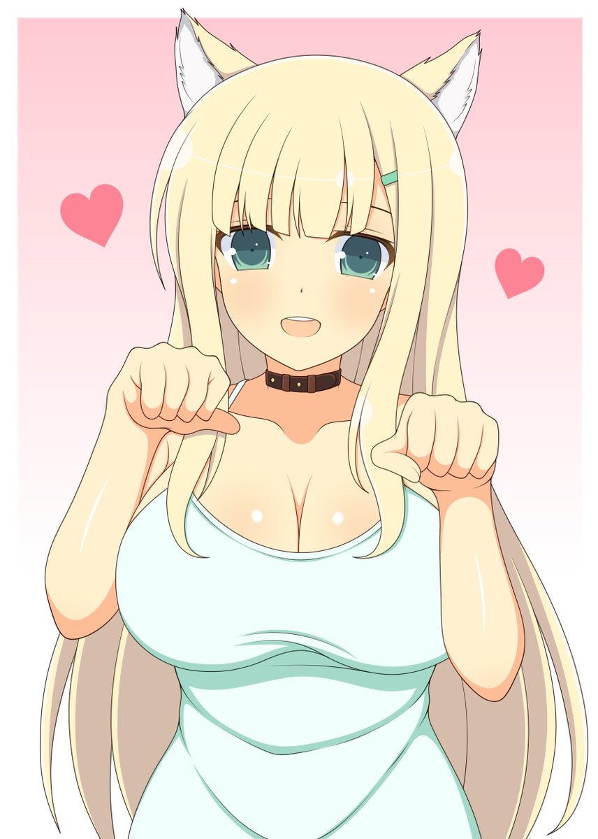 少し前に描き途中になっていたケモ耳詠さんをカキカキしました(*'ω`*) 