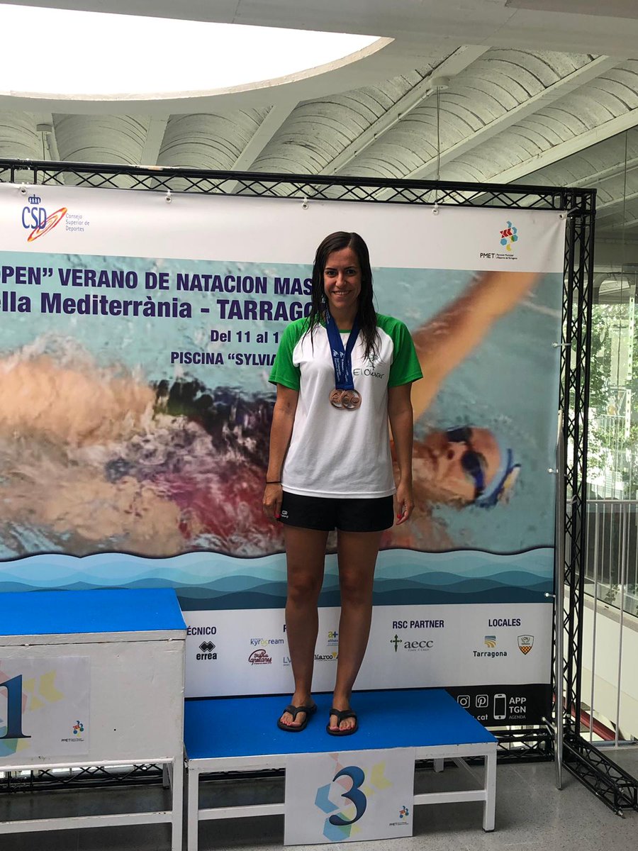 OlivarNatacion's tweet image. Nuestra nadadora MASTER, Inés Martin realizo el "Récord de Aragón" (categoría +30) en la prueba de 50 Braza con un tiempo de 36.76, en la Liga Master celebrada el pasado domingo 28 de Marzo.
Muchas Felicidades!!
👏👏👏
#GrandeInes
#SuperMaster
#ElOlivar