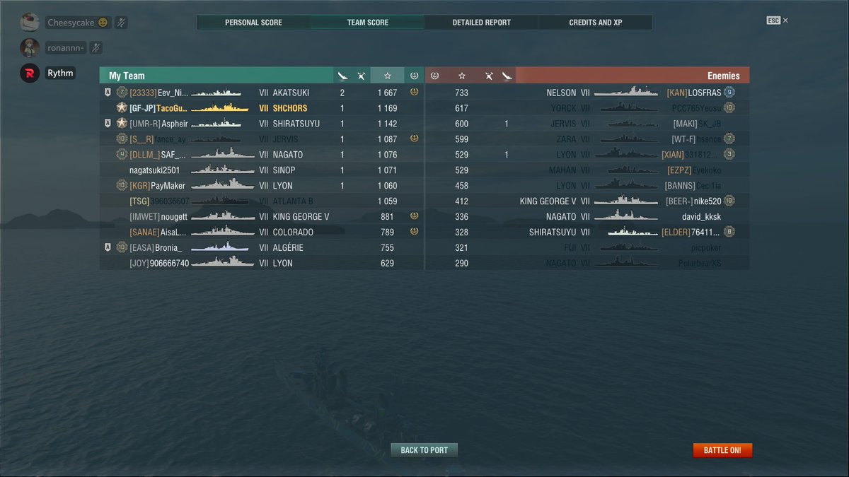 Taco_GFJP's tweet photo. 25k damage and already second on the team without any caps/ de-caps! 😝
#Shchors
#WorldofWarships #wows #WoWSGFJP https://t.co/N3MB1rD0Tn