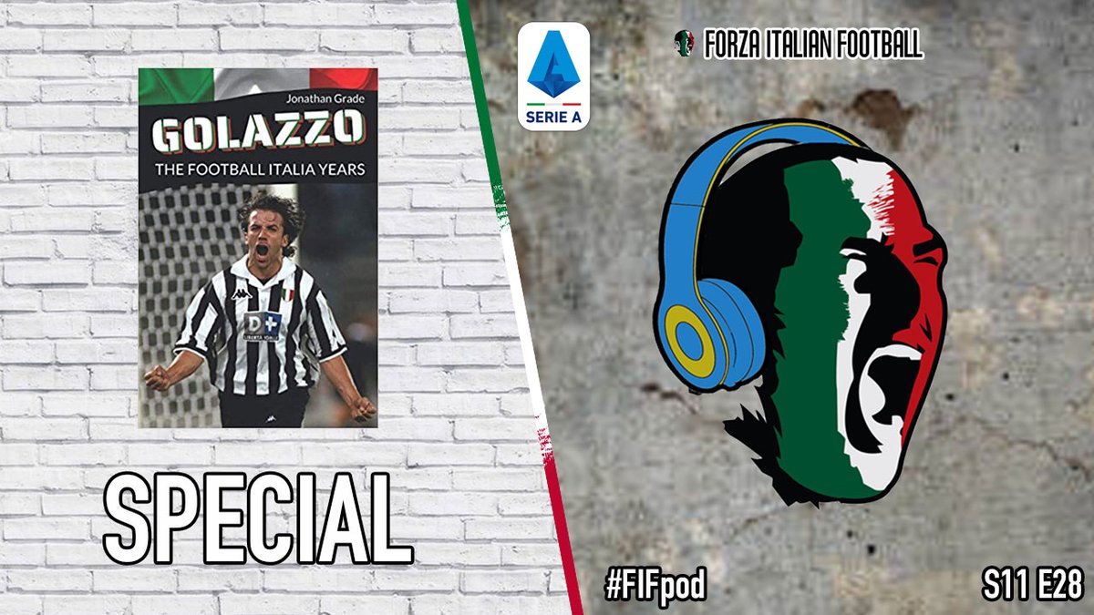 SerieATotal's tweet photo. PODCAST SPECIAL: Interview with @jonathangrade, author of Golazzo: The Football Italia Years #FIFpod #SerieA https://t.co/qArBxdSPKL https://t.co/9JTCjECi4d