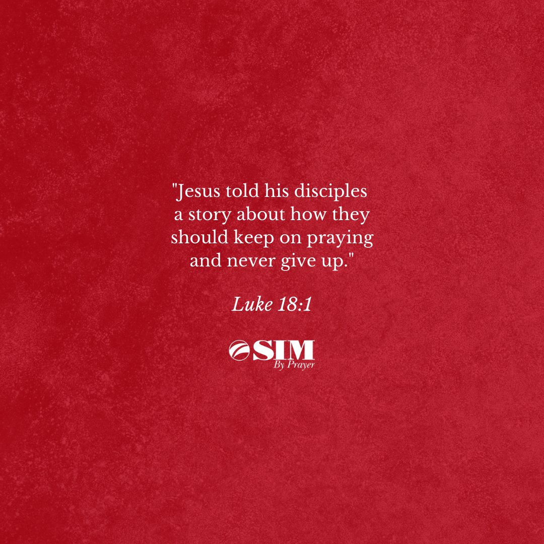 simintl's tweet photo. Persevere in prayer. At SIM, we carry out ministry and life "By Prayer" — it's central to all we do. Download our prayer app to follow along: https://t.co/3xnZelS4Ba https://t.co/n2V38MS9yZ