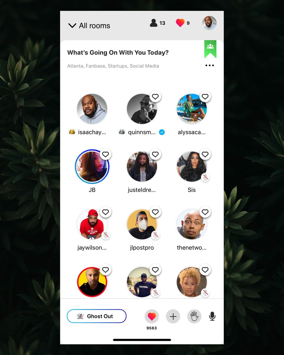 IsaacHayes3's tweet photo. In our latest update public audio rooms WITH MONETIZATION are available to EVERY USER on @fanbaseapp
Update to the latest version on iOS and start a room today.
#Fanbase #FanbaseApp #AudioChat #DirectVoice https://t.co/0zSijGPW2k