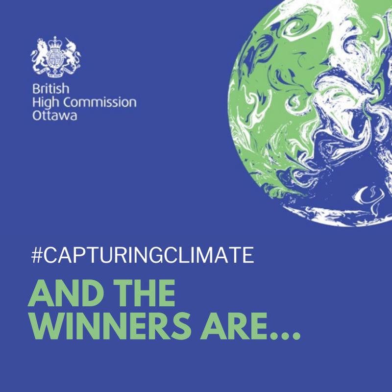 UKinCanada's tweet photo. After reviewing over 💯 submissions from across 🇨🇦 our judges were significantly moved by these climate stories 🌱
Congratulations to our incredible #CapturingClimate winners 🥳🥳
See them all at ➡️ https://t.co/LD20HRTKv8