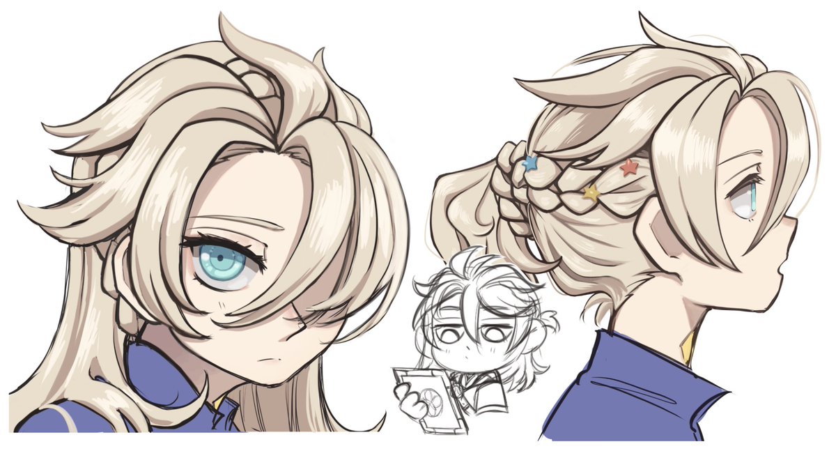 Sum genshin doodles and stuff 