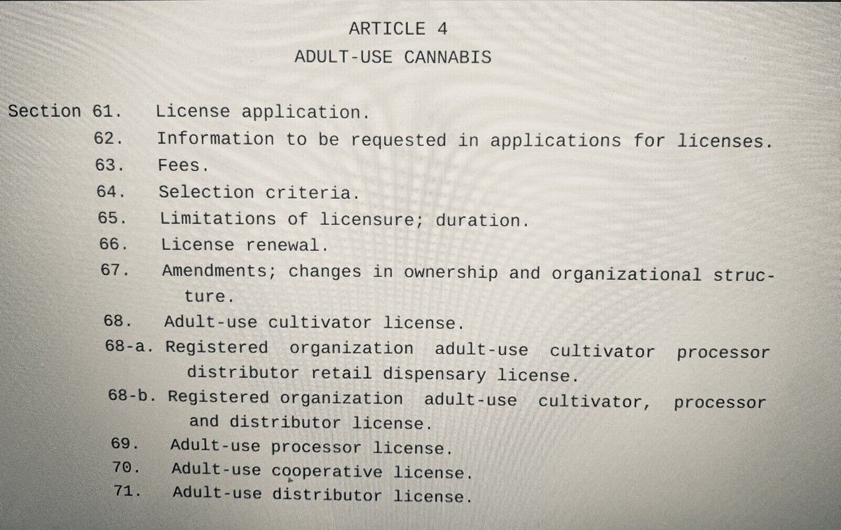 DasheedaDawson's tweet photo. For the media outlets and others already misrepresenting the NYS #MRTA 🗣This is an ADULT USE #cannabis legalization bill. You can’t use the government as a scapegoat to keep peddling “Recreational”. Do your HW, Check the receipts 👇🏾👇🏾and respect the precedent set! #theweedhead https://t.co/bXJTQyzlFu