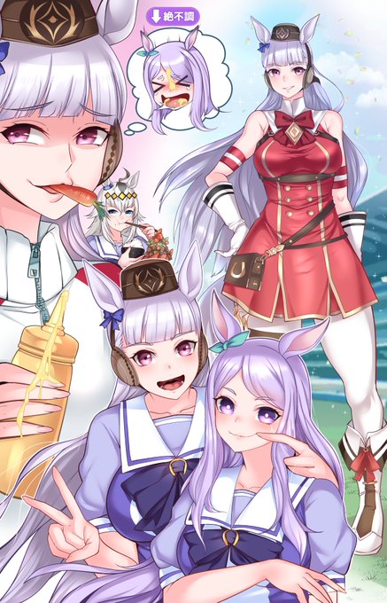 【健全絵】ごるしちゃん⚓️
不沈艦、抜錨ォッ!! 