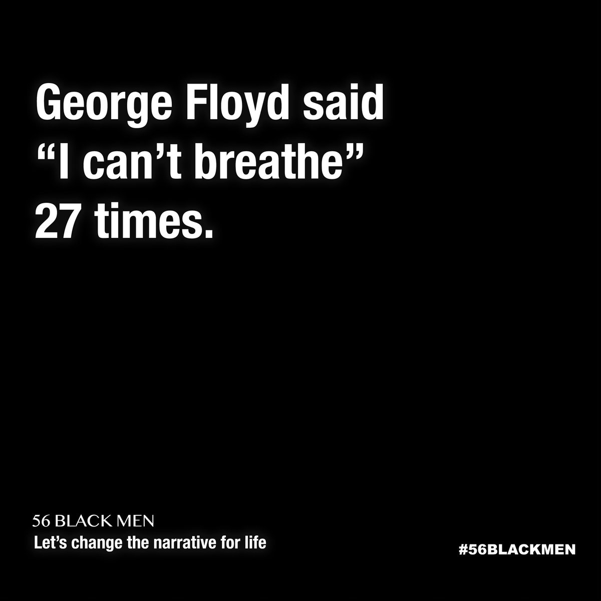 56BlackMen's tweet image. The George Floyd Killing: Derek Chauvin Trial.

The prosecution revealed on Monday that George Floyd told the police 27 times “I can’t breathe.” 

#Letsnotforget

Derek Chauvin’s trial will be streaming live on Sky Pop Up Channel 524. 

#Justiceforgeorgefloyd #icantbreathe